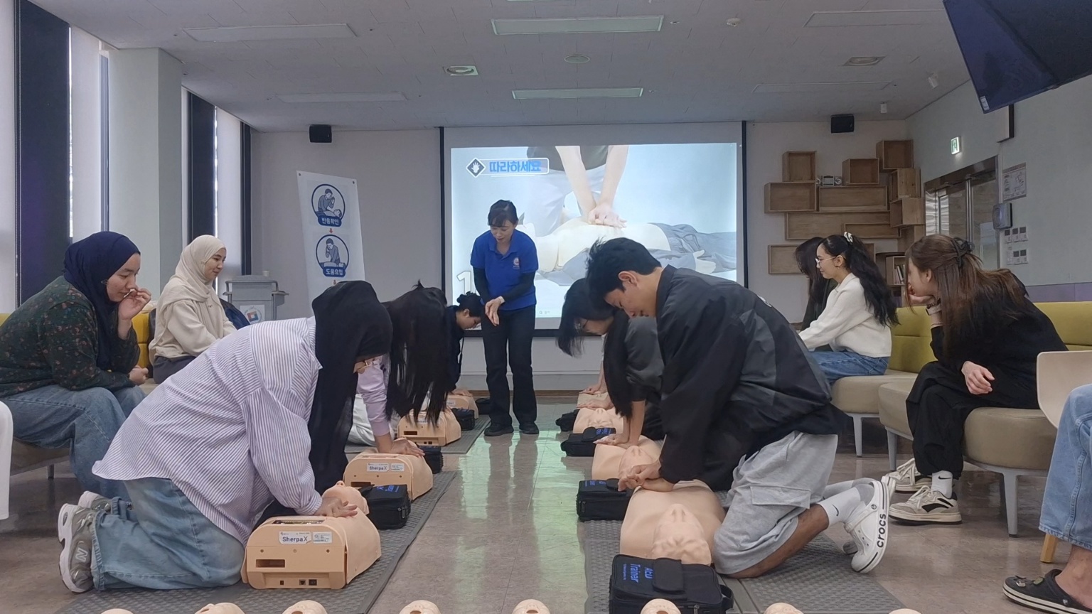 키르기스스탄 비슈켁대학교 CPR