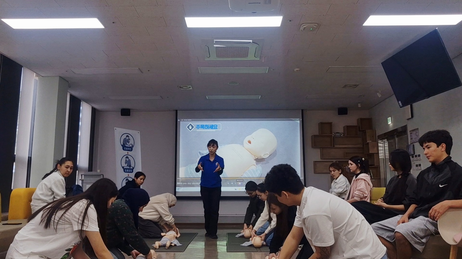 키르기스스탄 비슈켁대학교 CPR